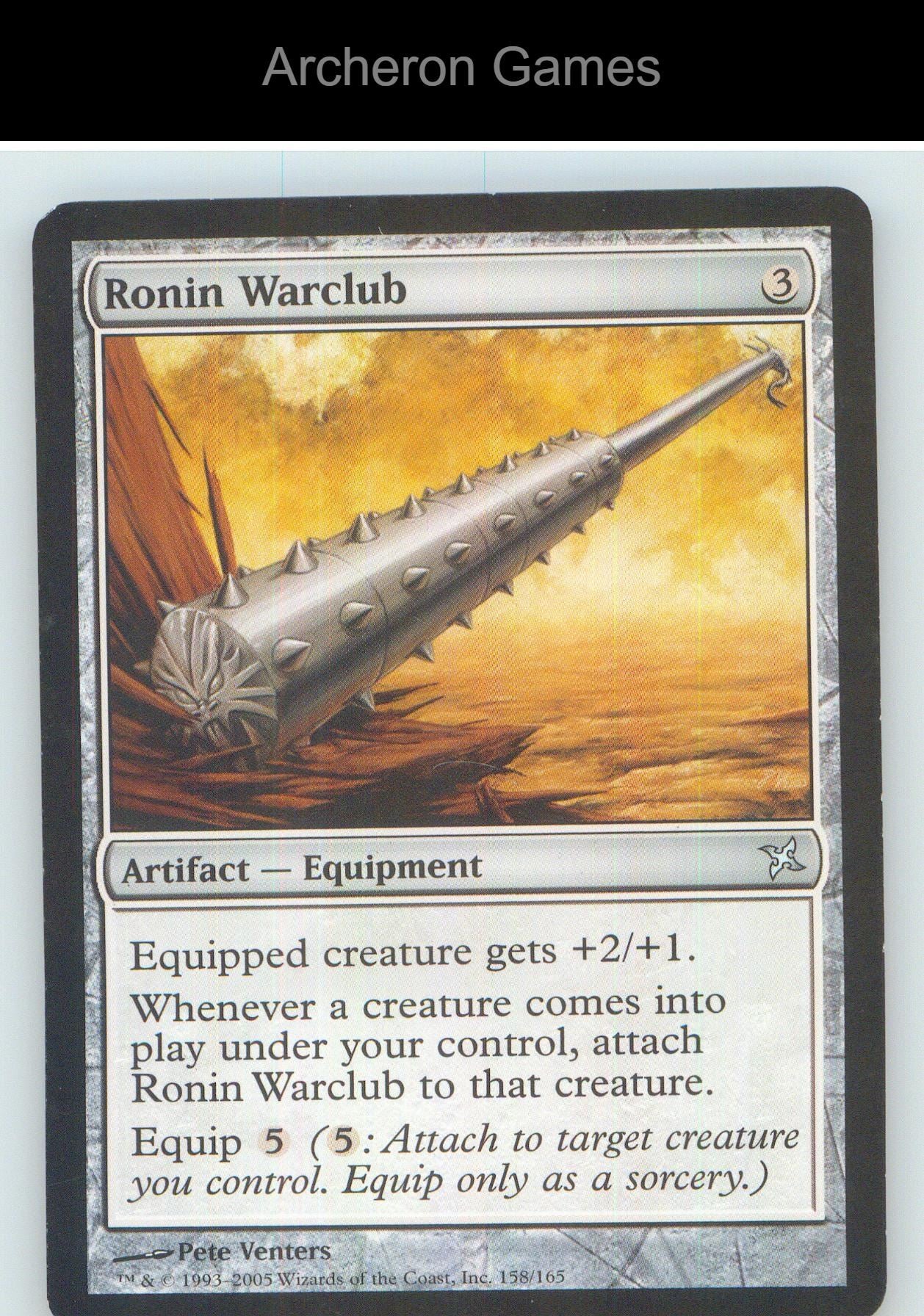 Ronin Warclub BOK 158 UC MTG Card NM/EX+