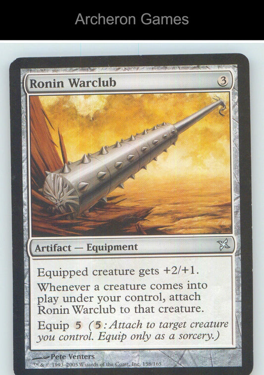 Ronin Warclub BOK 158 UC MTG Card NM/EX+