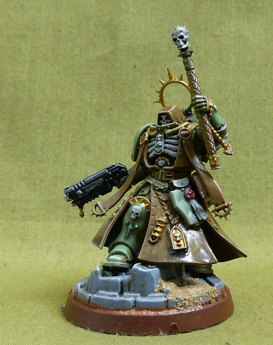 Chaplain painted - Space Marines - Warhammer 40K #2QR