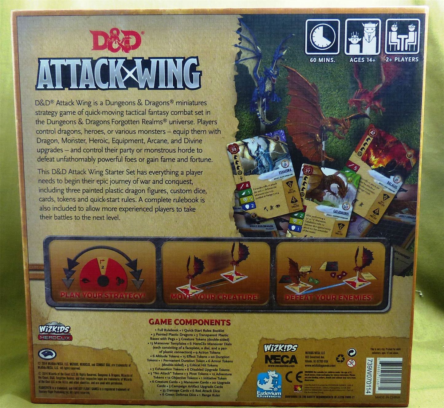 Dragon Starter Set - Attack Wing D&D Miniatures #4IA