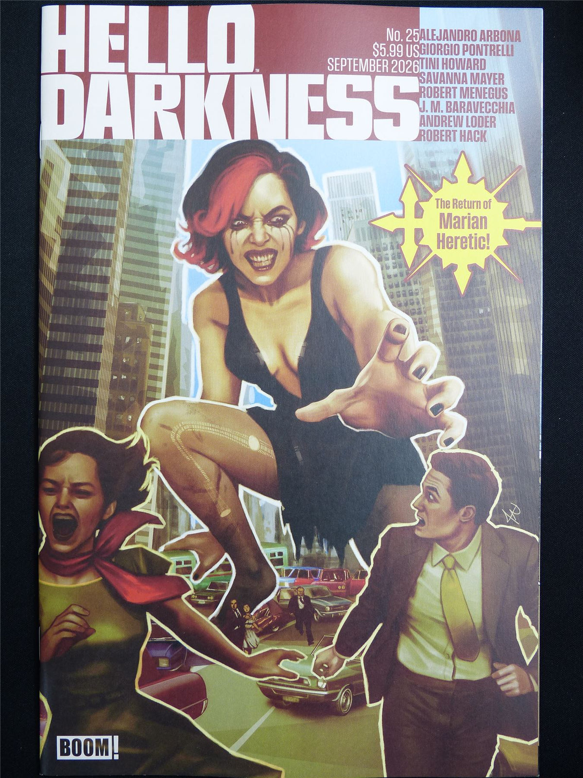 HELLO Darkness #25 Cvr A - Sep 2026 Boom! Comic #4KA
