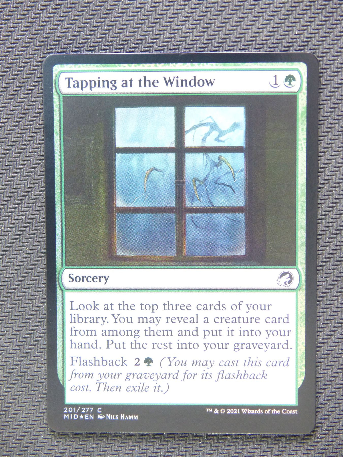 Tapping at the Window Foil - Innistrad - Mtg Card #3QP