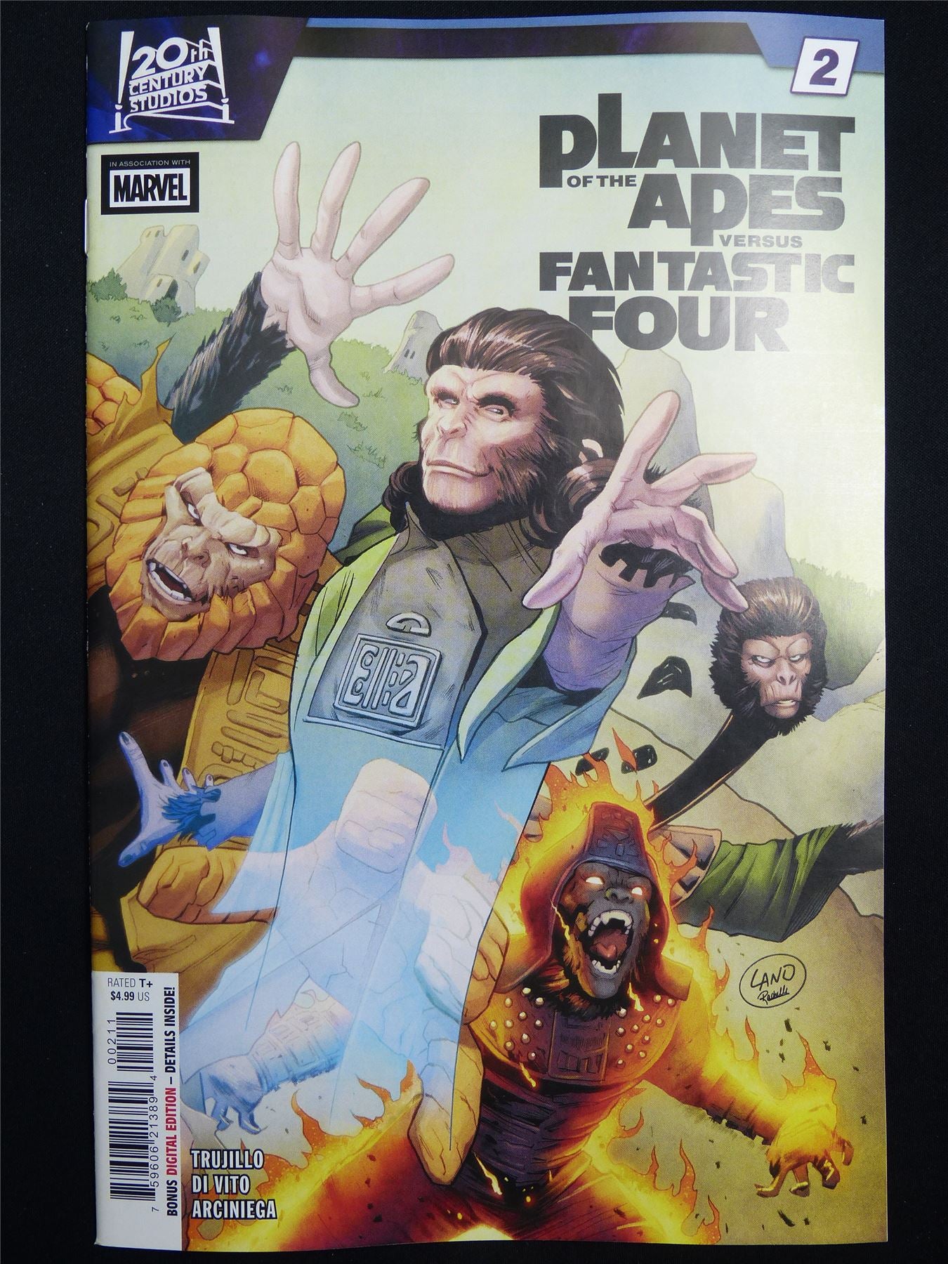PLANET of the Apes versus Fantastic Four #2 Cvr A - May 2026 Marvel Comic #3RZ