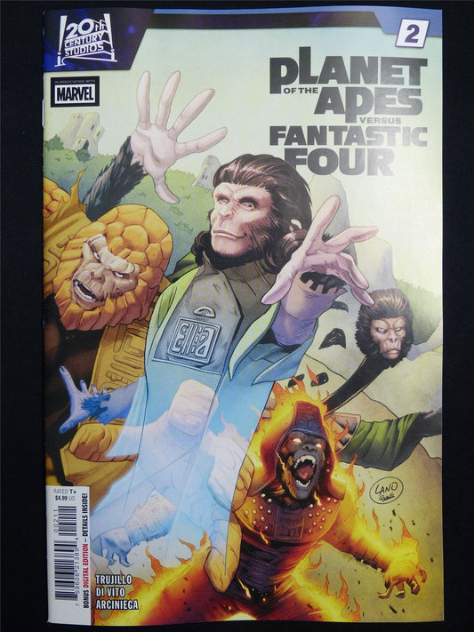 PLANET of the Apes versus Fantastic Four #2 Cvr A - May 2026 Marvel Comic #3RZ