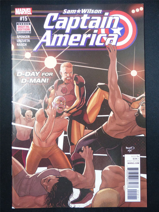 Sam Wilson: CAPTAIN America #15 - Marvel Comic #K4