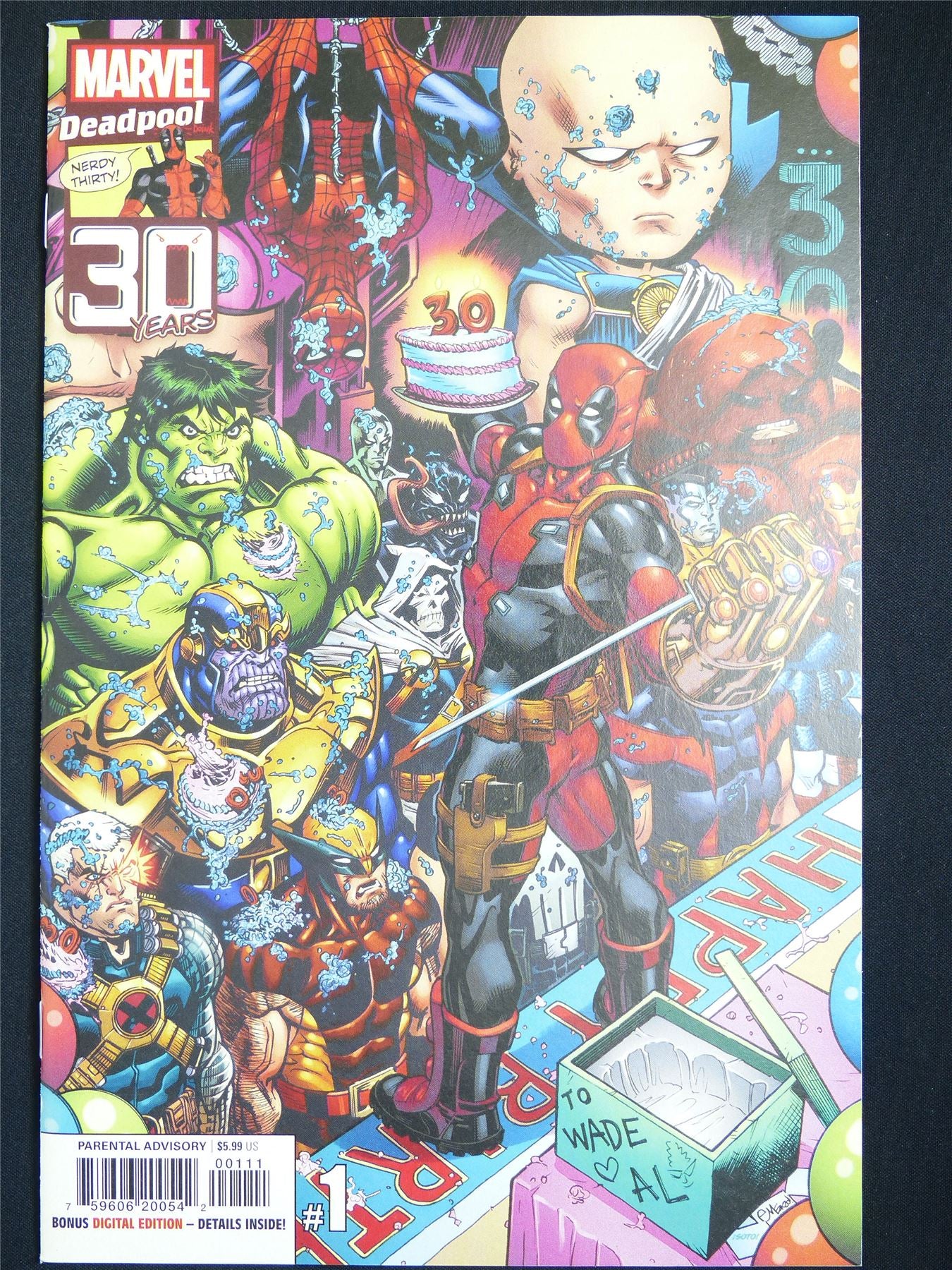 DEADPOOL Nerdy 30 #1 - Marvel Comic #69E