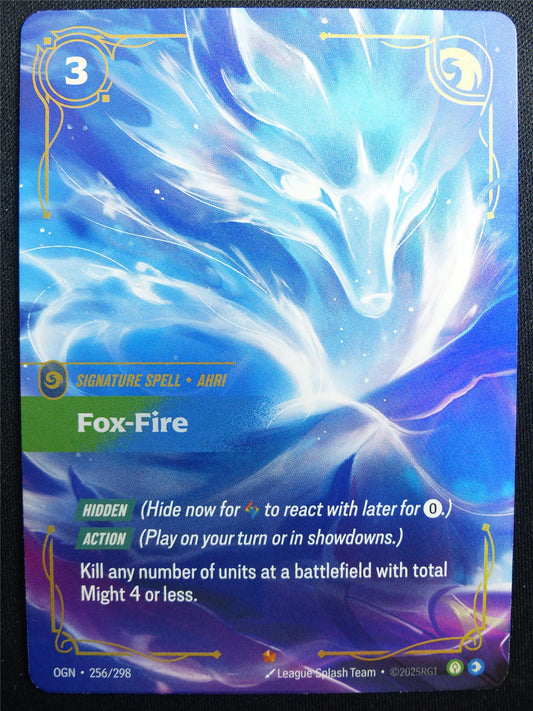 Fox-Fire 256/298 Epic Rare Foil - OGN - Riftbound Card #2CS