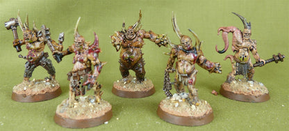 Poxwalkers - Death Guard - Painted - Warhammer AoS 40k #2BP