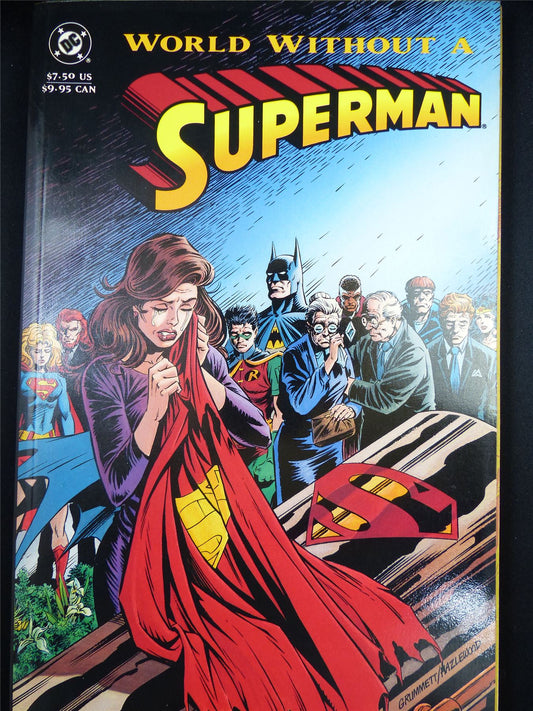 World Without A SUPERMAN - DC Graphic Softback #28F