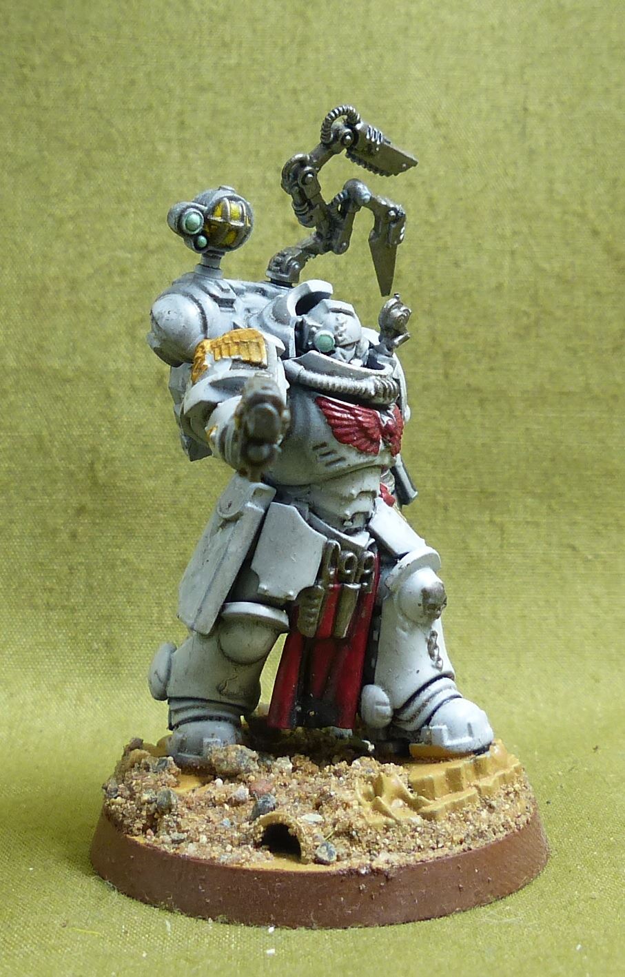 Apothecary Biologis painted - White Scars - Warhammer 40K #4CA
