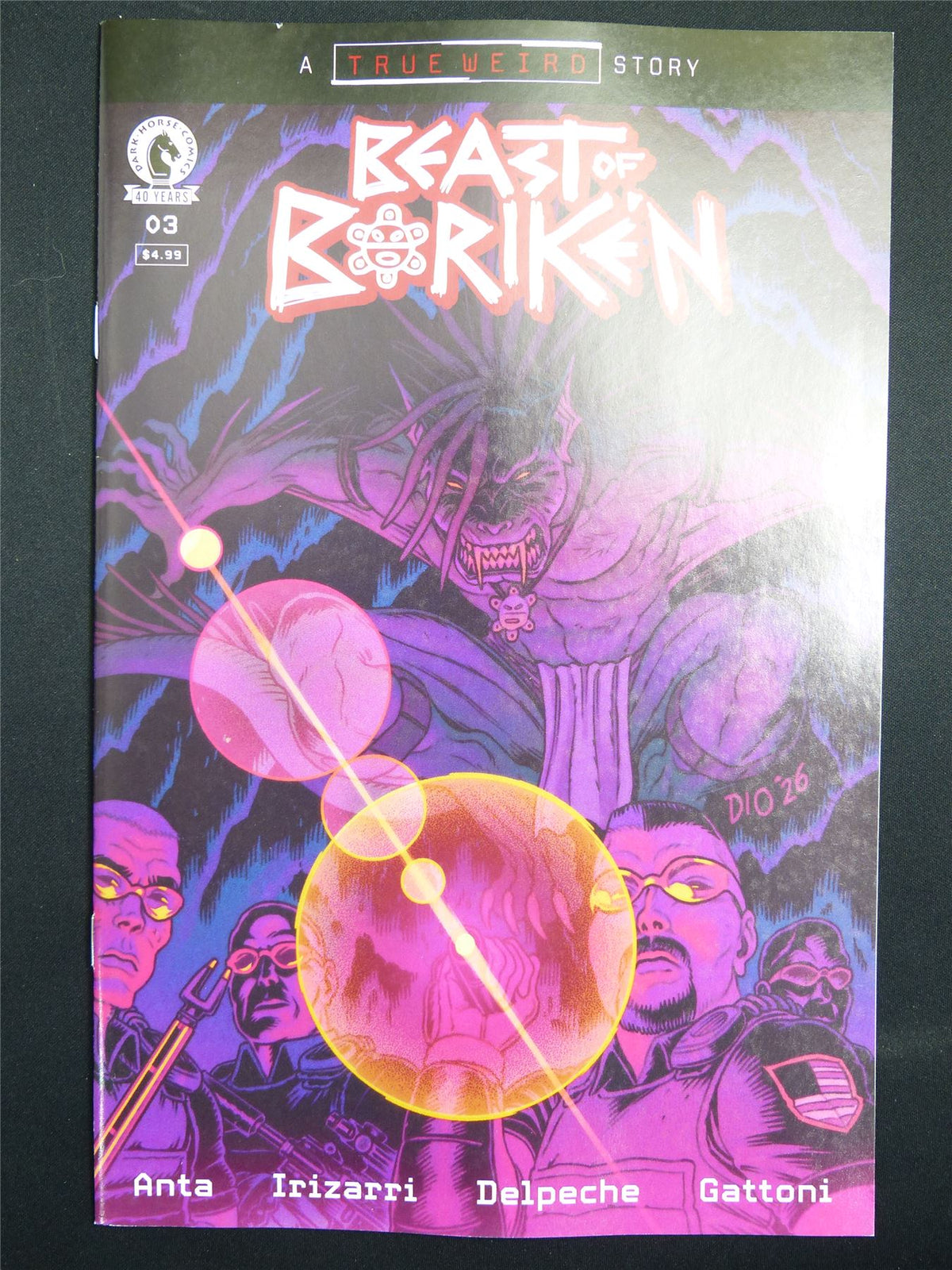 BEAST of Boriken #3 Cvr A - Oct 2026 Dark Horse Comic #56K