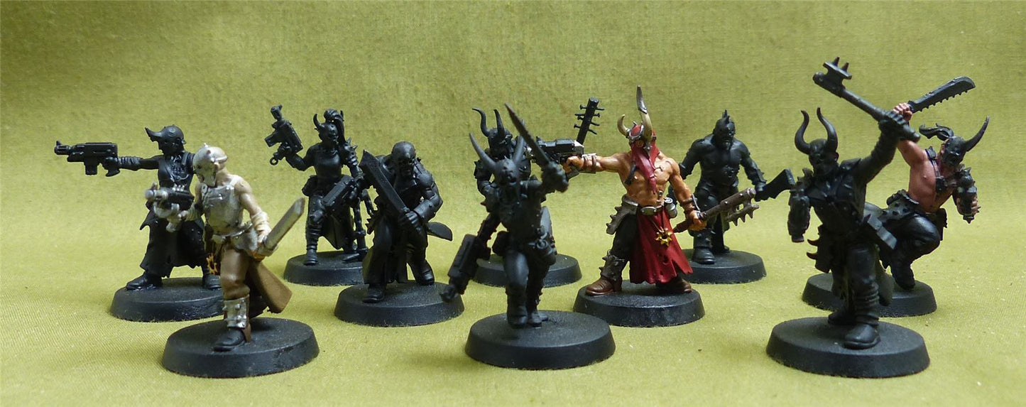 Chaos Cultists - Chaos Space Marines - Warhammer 40K #43X