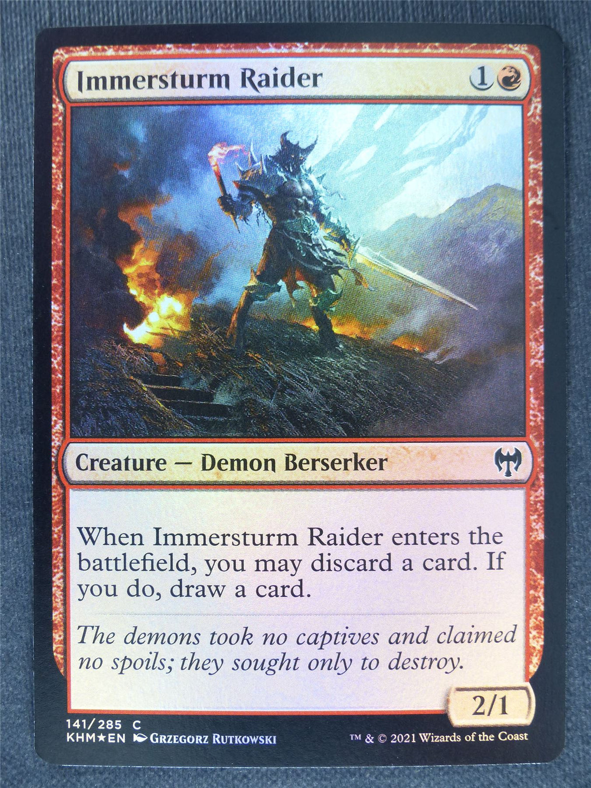 Immersturm Raider Foil Collector