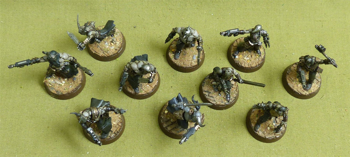 Chaos Cultists painted - Chaos Space Marines - Warhammer 40K #2O4