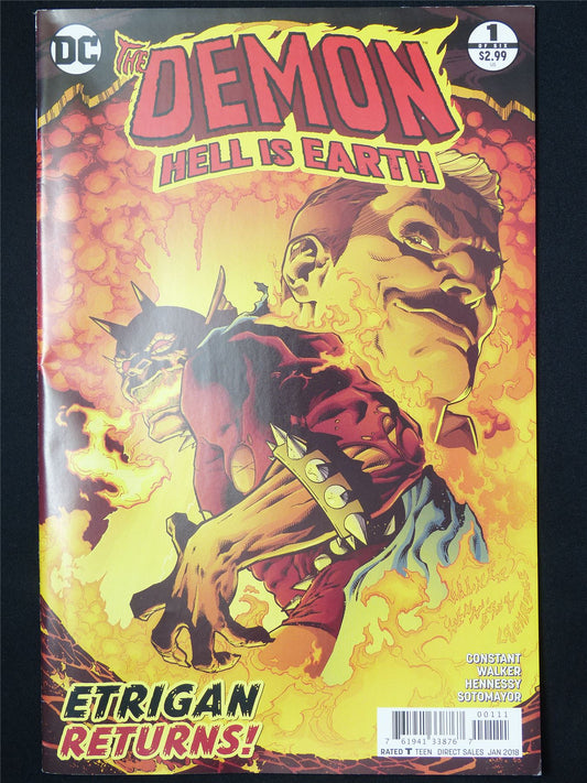 The DEMON Hell is Earth #1 - DC Comic #1ER