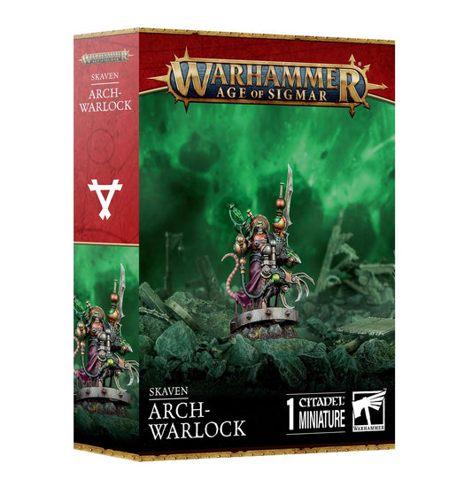 Arch Warlock - Skaven - Warhammer Age of Sigmar - Available From 21/09/24