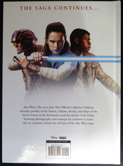 Star Wars The Last Jedi: Official Collector's Edition Gift Book - Titan Hardback #4C