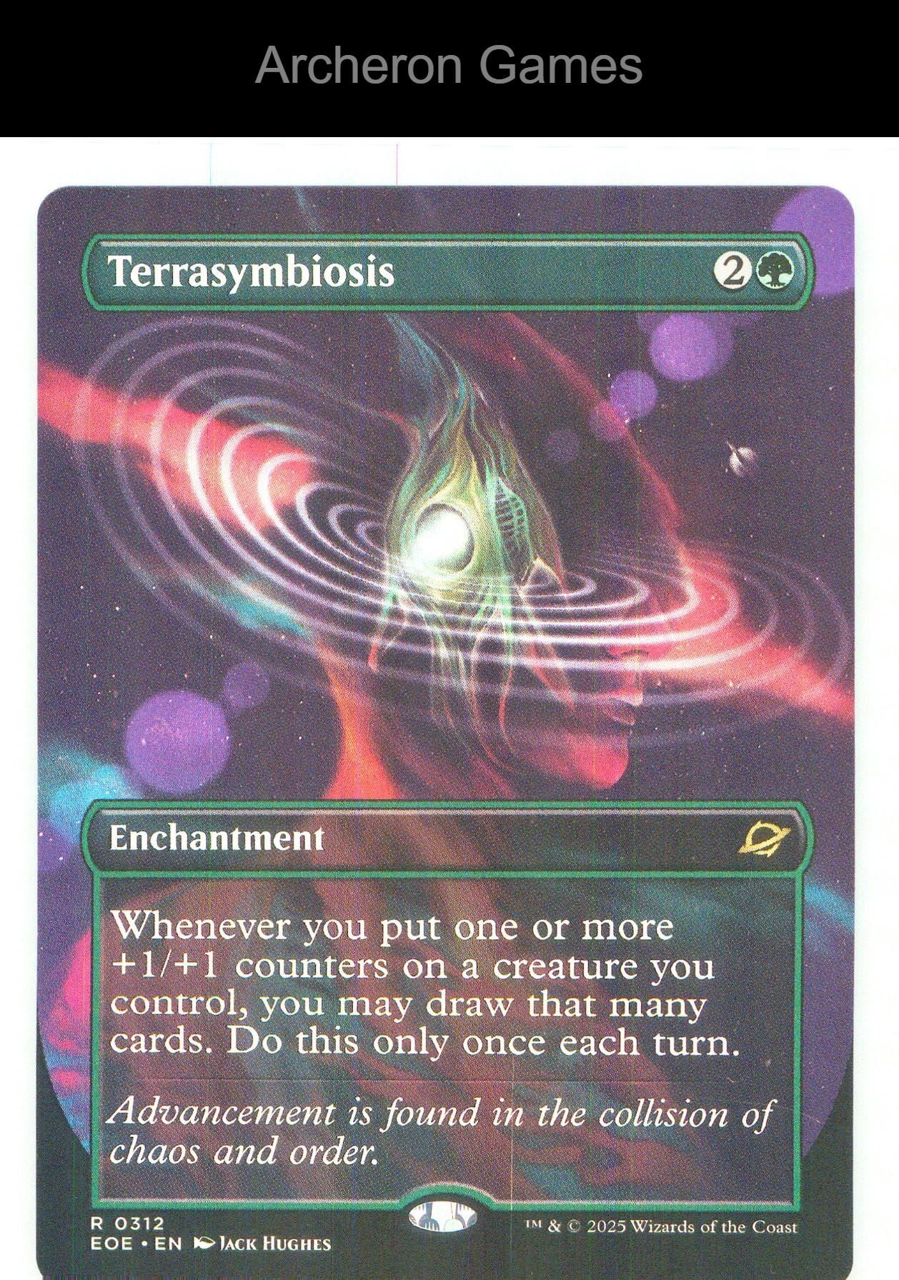 Terrasymbiosis (Borderless) EOE 312 R MTG Card NM/EX+