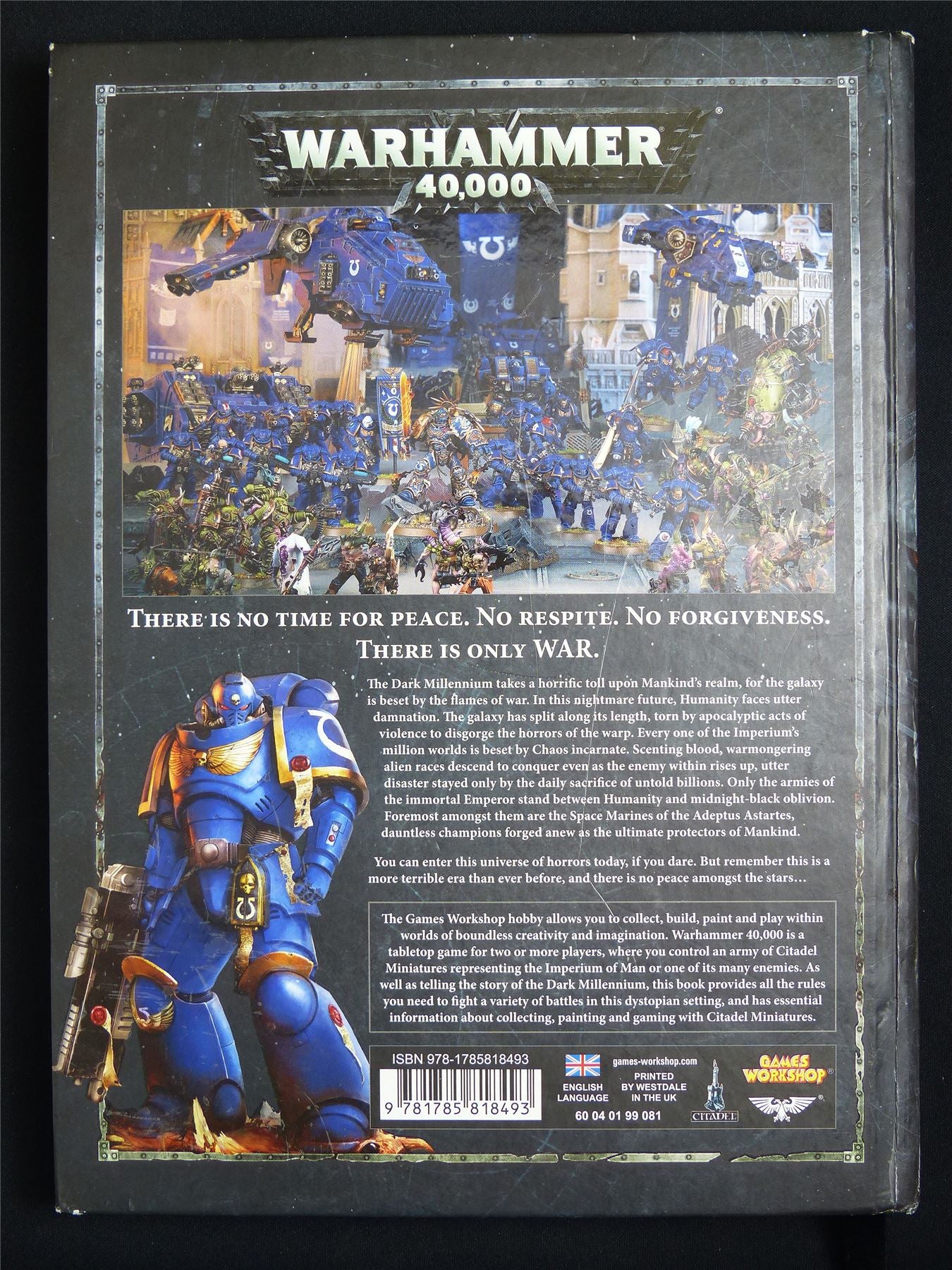 Core Rulebook 9th Edition - Warhammer 40K Hardback #1ZB
