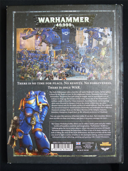 Core Rulebook 9th Edition - Warhammer 40K Hardback #1ZB