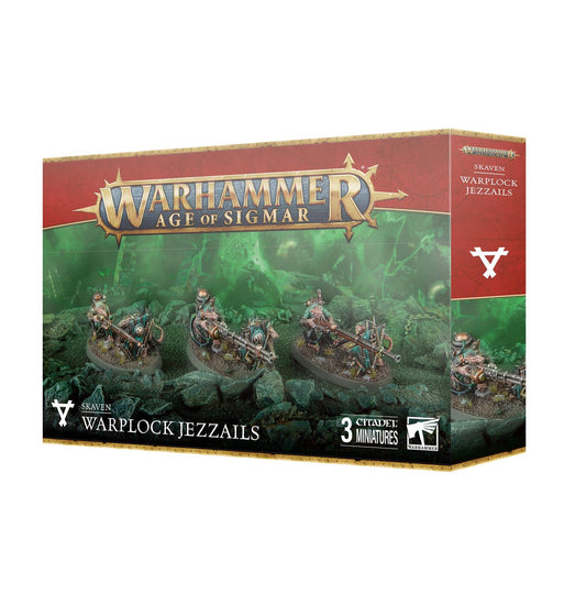 Warplock Jezzails - Skaven - Warhammer Age of Sigmar - Available From 21/09/24