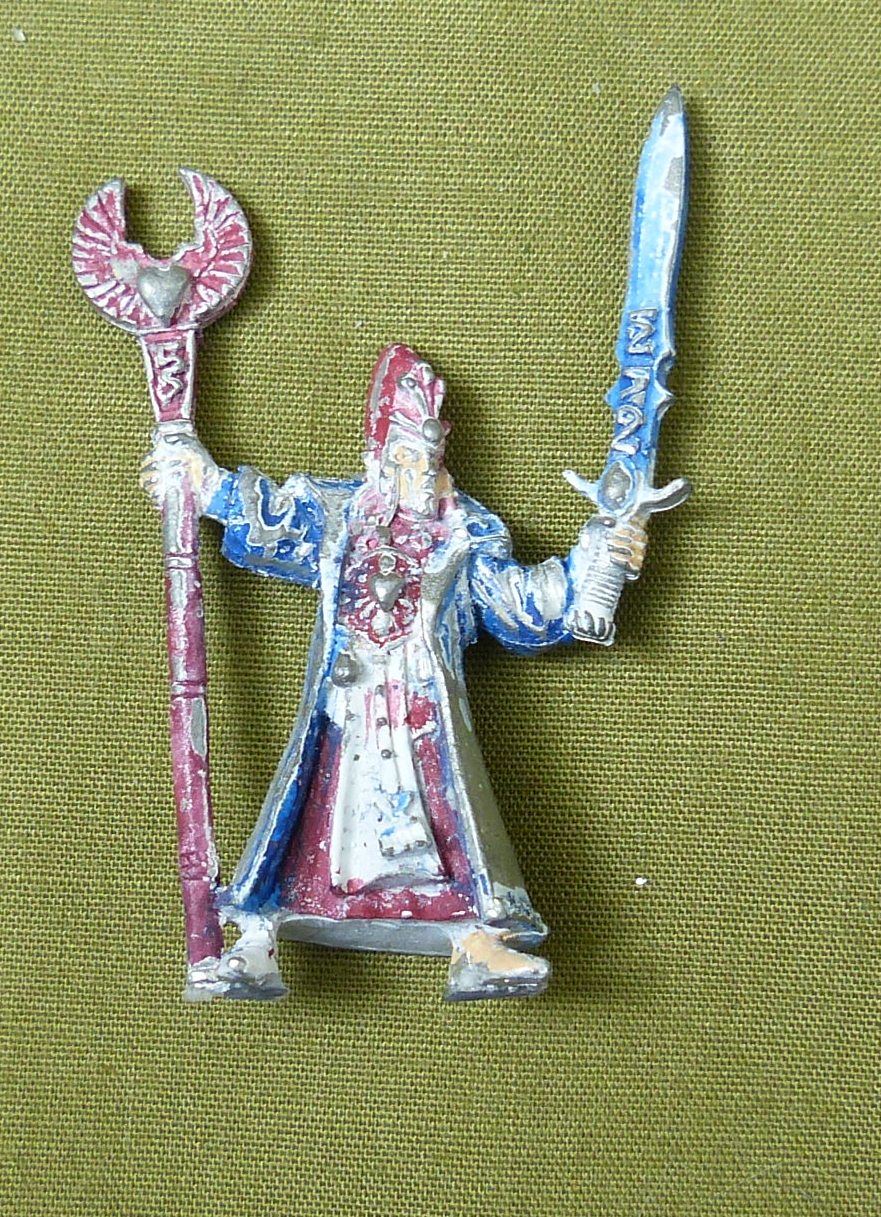 Classic Metal High Elf Mage Tellis - High Elves - Warhammer Old World #2UF