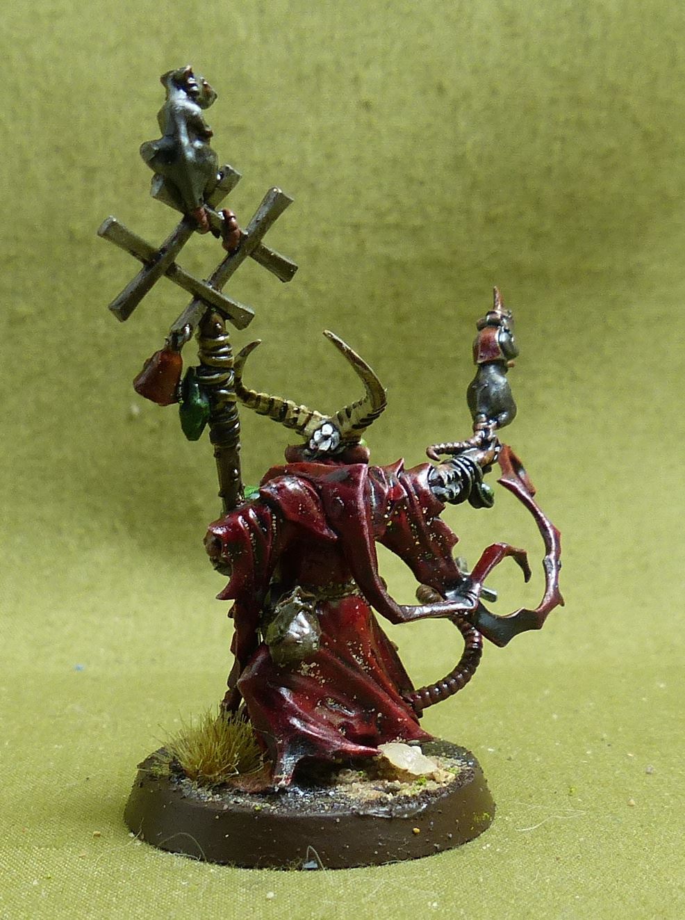 Grey Seer painted - Skaven - Warhammer AoS #16F
