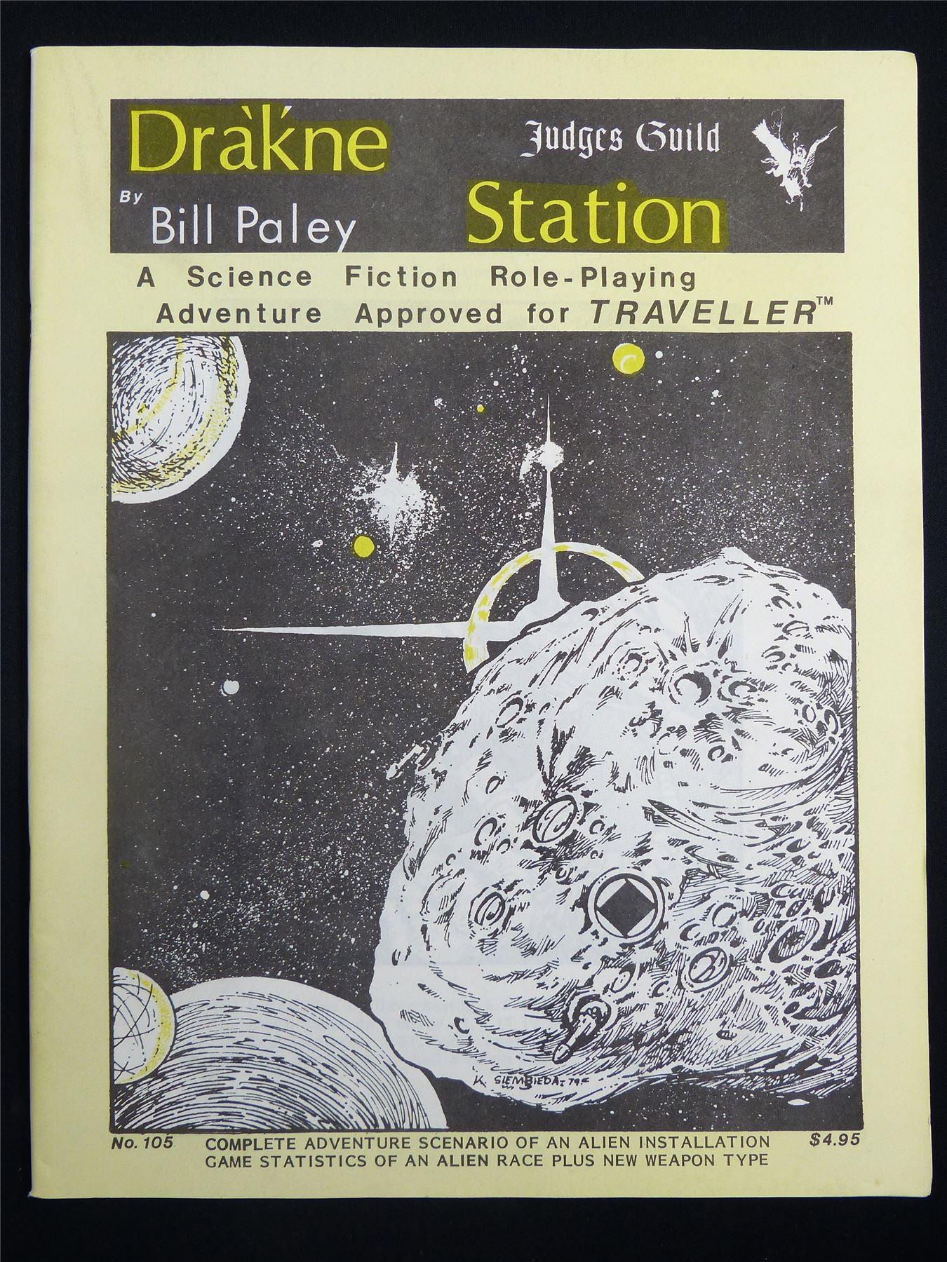 Traveller: Drakne Station Adventure - Judge Guild Roleplaying Booklet #2SI
