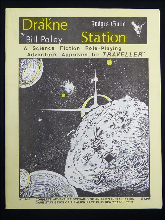 Traveller: Drakne Station Adventure - Judge Guild Roleplaying Booklet #2SI