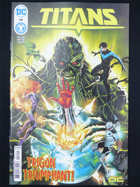 TITANS #14 Trigon Triumphant! - B&B Oct 2024 DC Comic #EV