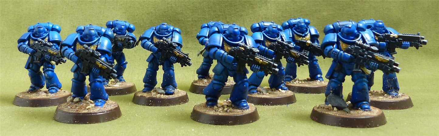 Intercessor Squad painted - Space Marines - Warhammer 40K #6UF