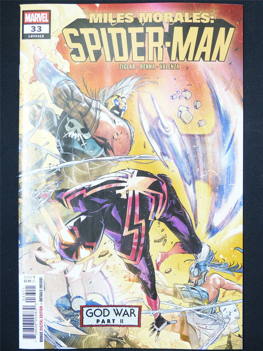 Miles Morales: SPIDER-MAN #33 - Jul 2025 Marvel Comic #DW