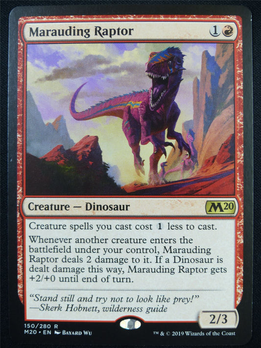 Marauding Raptor - M20 - Mtg Card #5Z9