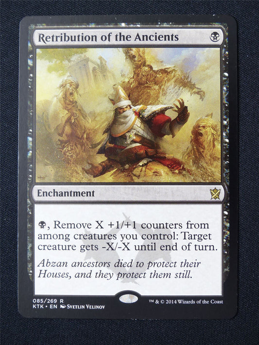 Retribution of the Ancients played - KTK - Mtg Card #4WJ