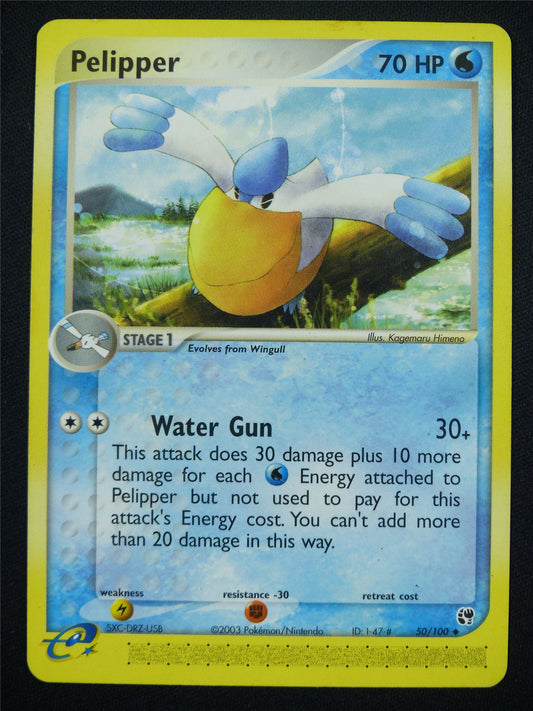 Pelipper 50/100 - Pokemon Card #5LQ