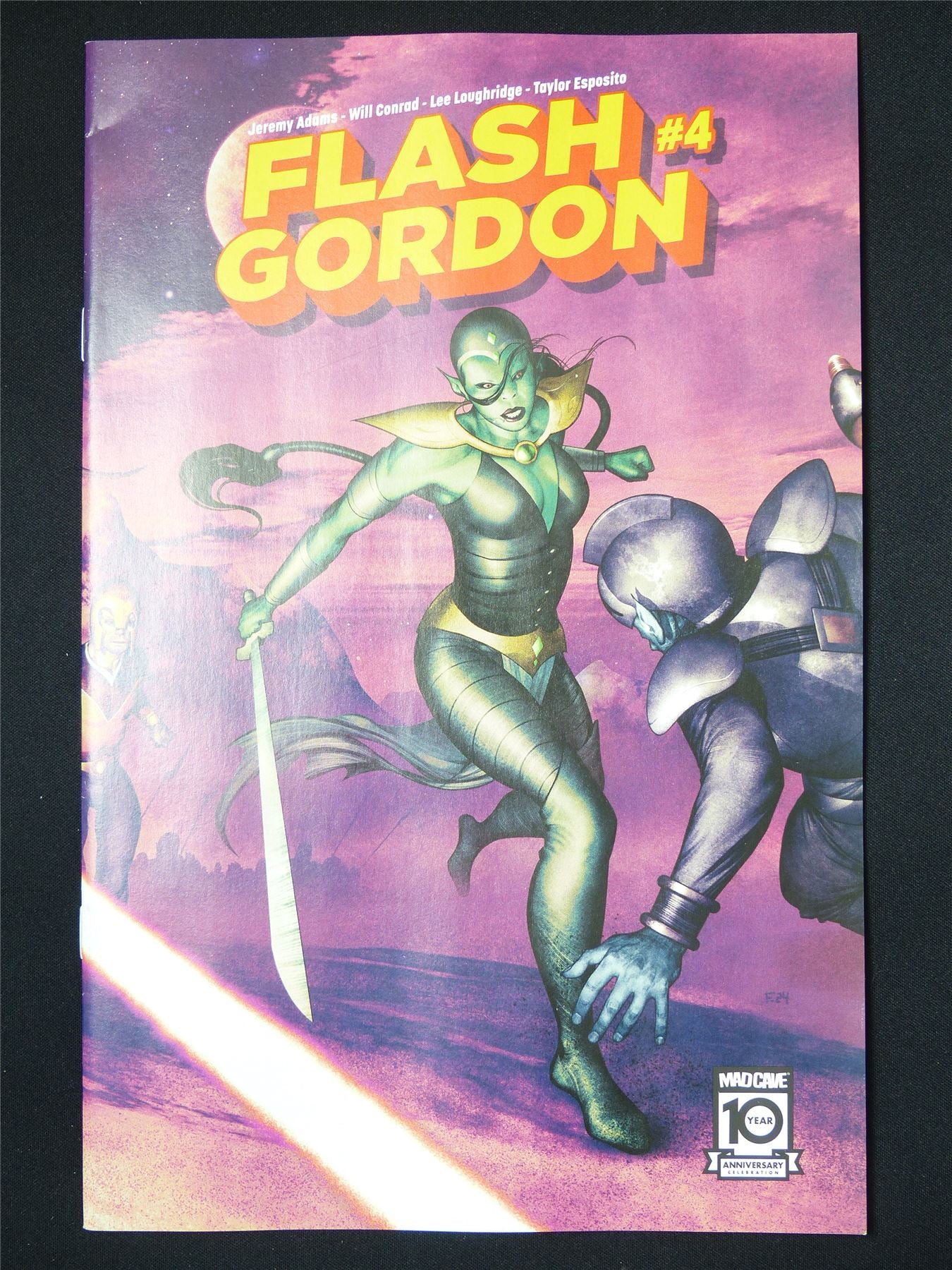 FLASH Gordon #4 - B&B Nov 2024 Mad Cave Comic #4NE