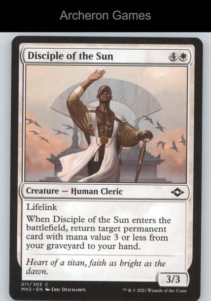 Disciple of the Sun 11 C MTG Card Modern Horizons 2