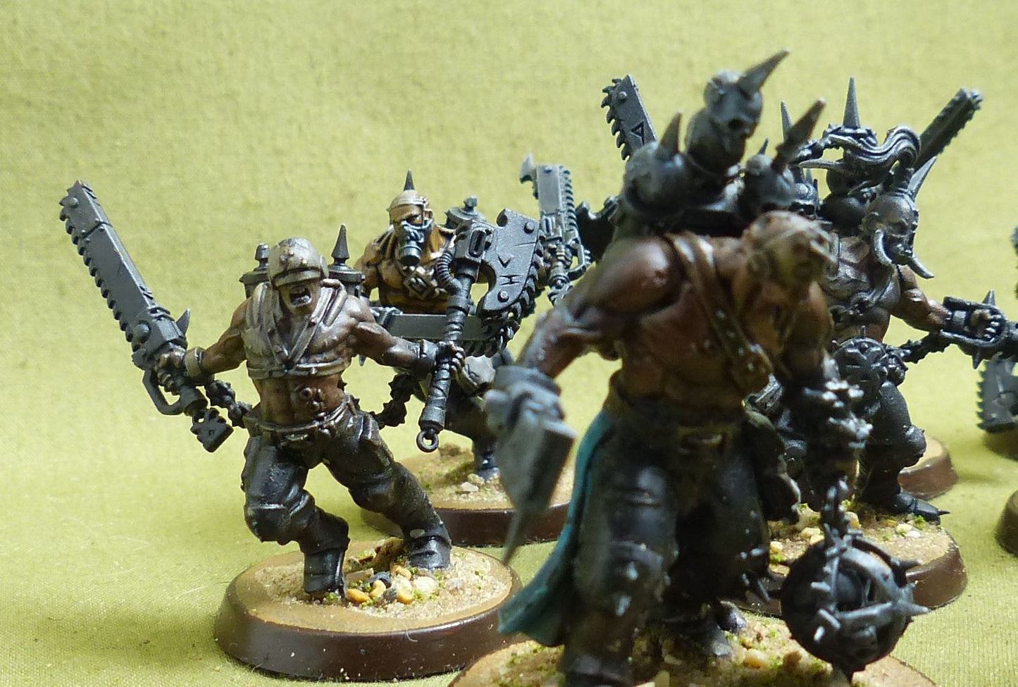 Jakhals painted - World Eaters - Warhammer 40K #2Q9