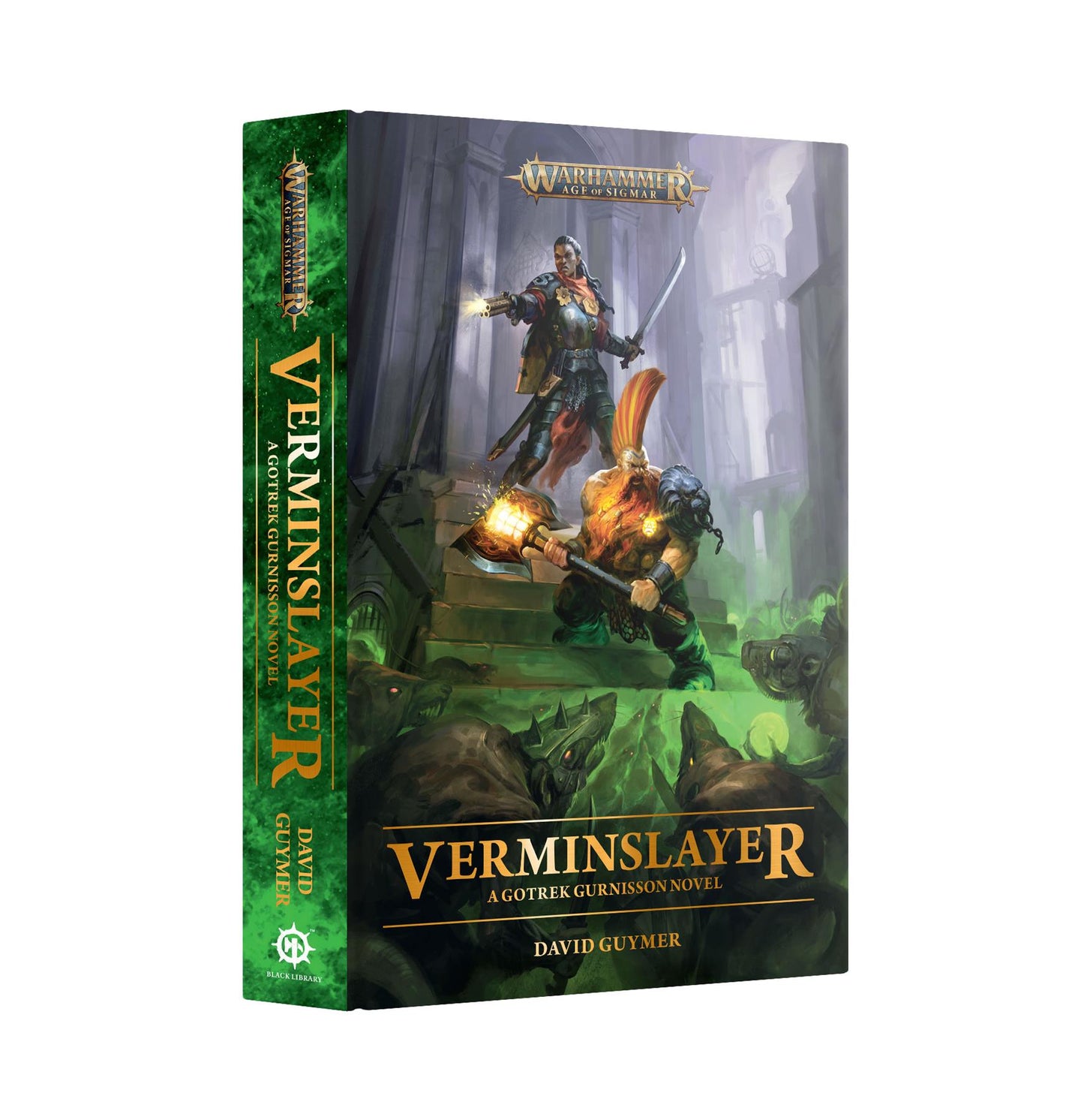 Verminslayer - David Guymer - Warhammer Age of Sigmar - Black Library - Hardback - available from 15/02/25