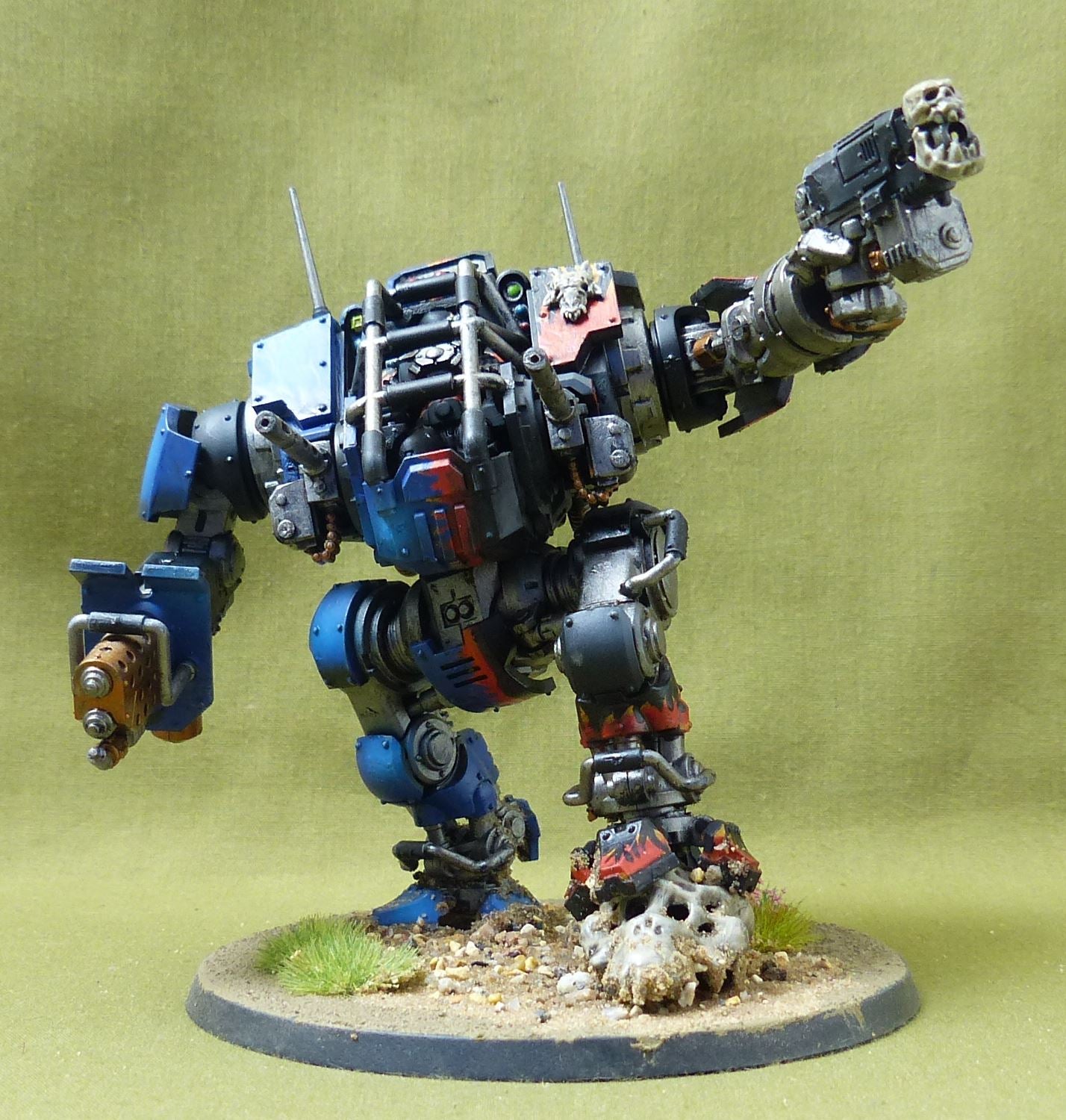 Invictor Tactical Warsuit painted - Legions of the Damned - Warhammer 40K #7FA