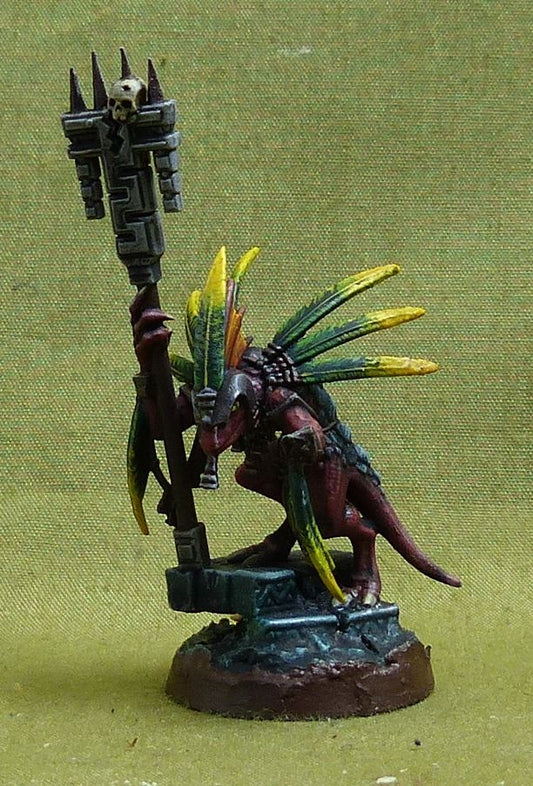 Skink Starpriest painted - Seraphon - Warhammer AoS #2OR