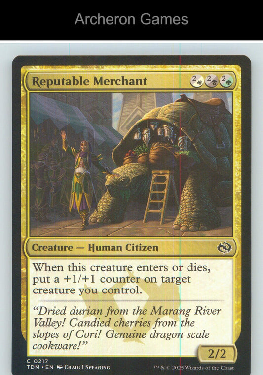 Reputable Merchant TDM 217 C MTG Card NM/EX+