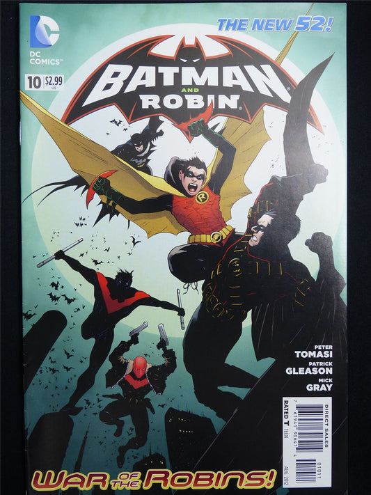 BATMAN and Robin #10 new 52! - DC Comic #3PL