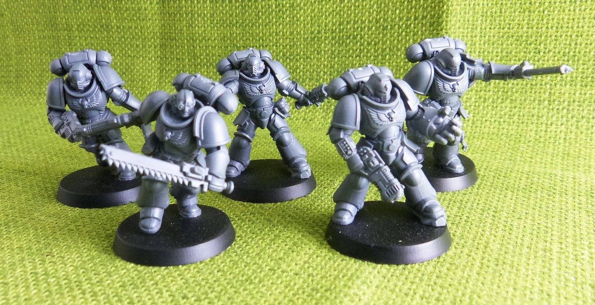 Assault Intercessor Squad x 5 Models - Space Marines - Warhammer AoS 40k #JJ