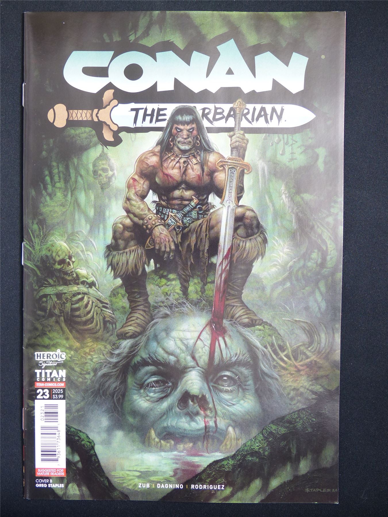 CONAN The Barbarian #23 Cvr A - Aug 2025 Titan Comic #37C