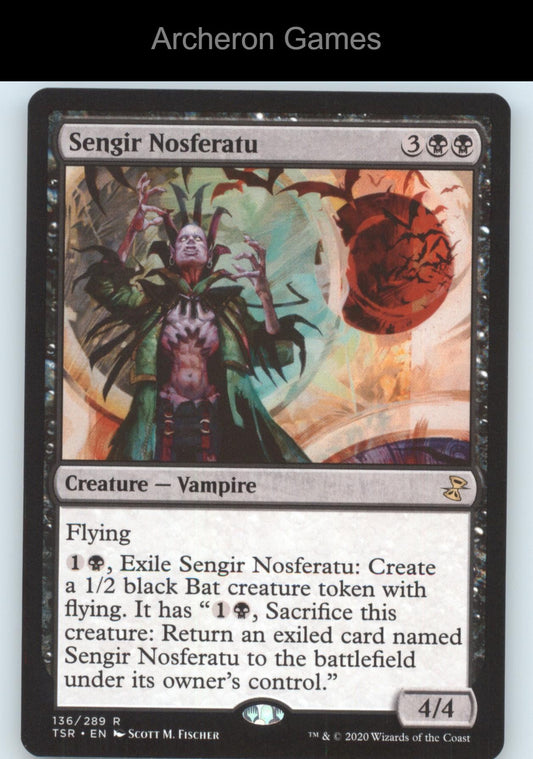 Sengir Nosferatu 136 R MTG Card Time Spiral: Remastered