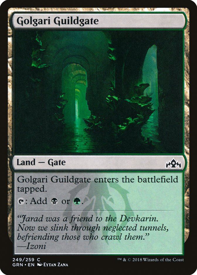 Golgari Guildgate - Guilds of Ravnica grn