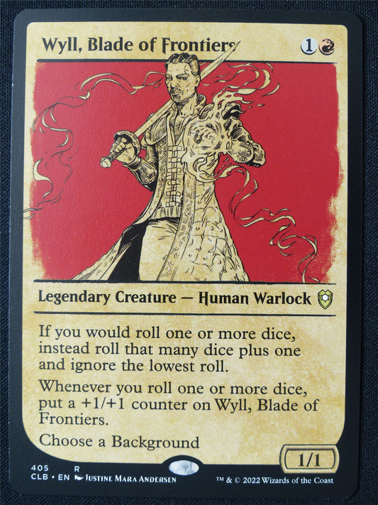 Wyll Blade of Frontier Showcase - CLB - Mtg Card #1RI