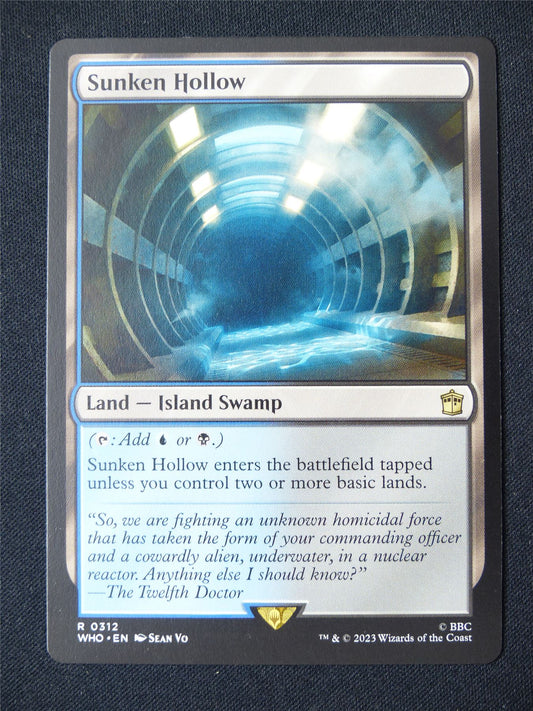Sunken Hollow -WHO - Mtg Card #30F