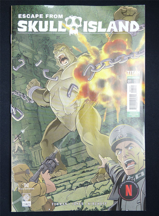 ESCAPE from Skull Island #1 Cvr B - B&B Feb 2026 Titan Comic #1X9